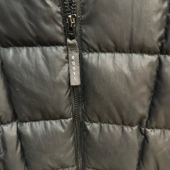 Roots winter puffer coat 3/4 length - Picture 5 of 8